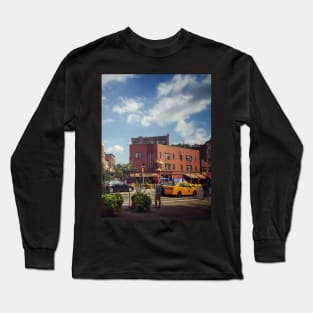 Seventh Ave West Village Street Manhattan NYC Long Sleeve T-Shirt